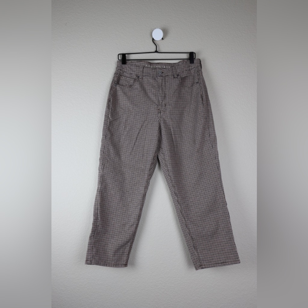 American Eagle Plaid Mom Pant
